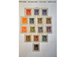 collectie 1852-1999 tot 1899 gestempeld en daarna vrijwel geheel */** met betere ex. en series w.b. 90-101, 104-105, 130-131 