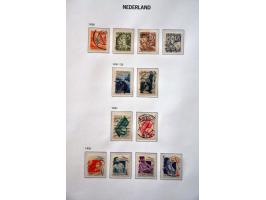 collectie 1852-2015 gestempeld en later ** nominaal ca. EUR850, NL1 (ca. 420x), internationaal (ca. 60x), kerst ( ca. 110x) i