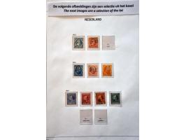 collectie 1852-2015 gestempeld en later ** nominaal ca. EUR850, NL1 (ca. 420x), internationaal (ca. 60x), kerst (ca. 110x) in