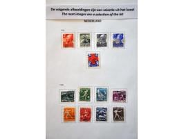 collectie 1869-2015 gestempeld en later ** w.b. nominaal ruim EUR860, NL1 (ca. 420x), internationaal (ca. 60x), kerst (ca. 11