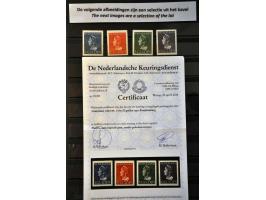 meest ** w.b. veel voor 1940 met o.a. Van Konijnenburg ** met certificaat in ringband