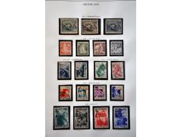 collectie 1852-1975 gestempeld, vanaf 1920 meest */** met beter materiaal w.b. nrs. 48, 101, 130-131 *, roltanding grotendeel