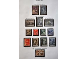 collectie 1852-1975 gestempeld, vanaf 1920 meest */** met beter materiaal w.b. nrs. 48, 101, 130-131 *, roltanding grotendeel