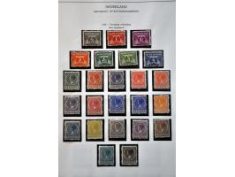 collectie 1852-1975 gestempeld, vanaf 1920 meest */** met beter materiaal w.b. nrs. 48, 101, 130-131 *, roltanding grotendeel