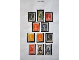 collectie 1852-1975 gestempeld, vanaf 1920 meest */** met beter materiaal w.b. nrs. 48, 101, 130-131 *, roltanding grotendeel