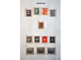 collectie 1852-2014 gestempeld later */** w.b. veel nominaal in 4 Davo albums 