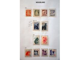 collectie 1852-2014 gestempeld later */** w.b. veel nominaal in 4 Davo albums 