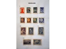 collectie 1852-2014 gestempeld later */** w.b. veel nominaal in 4 Davo albums 