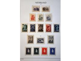 collectie Nederland 1852-2000 gestempeld, later */** w.b. nrs. 80, 130-131, LP12-13 etc. in 3 Leuchtturm albums