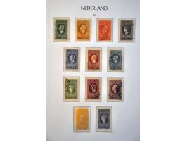 collectie Nederland 1852-2000 gestempeld, later */** w.b. nrs. 80, 130-131, LP12-13 etc. in 3 Leuchtturm albums