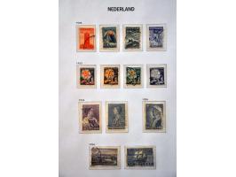 collectie 1852-1996 gestempeld met betere ex. o.a. nrs. 1-100, 130-131 en stempels in 2 Davo albums 