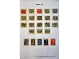 collectie 1852-1996 gestempeld met betere ex. o.a. nrs. 1-100, 130-131 en stempels in 2 Davo albums 