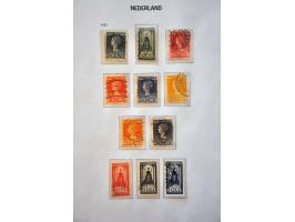 collectie 1852-1996 gestempeld met betere ex. o.a. nrs. 1-100, 130-131 en stempels in 2 Davo albums 