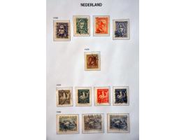 collectie 1852-1996 gestempeld met betere ex. o.a. nrs. 1-100, 130-131 en stempels in 2 Davo albums 