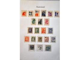 collectie 1852-1967 gestempeld later */** met betere ex. en series w.b. 1-79, 101, 130-131, En Face **, LP12-13 * etc. in dee