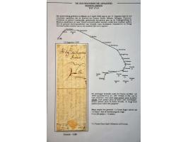 voorfilatelie, collectie van 25 poststukken 1668-ca.1800 (deels uit buitenland) met vele betere ex. met beschrijving van rout