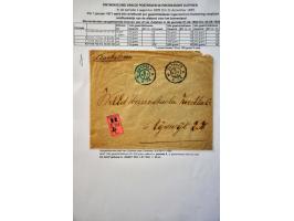 postgeschiedenis Zutphen en omgeving (ca. 170 ex.) w.b. voorfilatelie, 1e emissie (o.a. enkelfrankering nr. 3), briefkaarten,