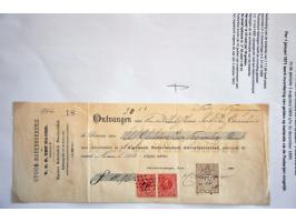 postgeschiedenis Den Haag en omstreken (ruim 500 ex) w.b. 3 stuiverstempels (5x), departementstempels (o.a. Déb 119 Schiedam)