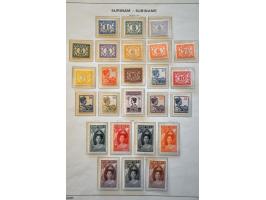 collectie 1873-1966 meest * met veel betere ex. en series w.b. 10a (*), 32a (*), 40 (*) met cert. NVPH 1960, Jubileum 1923 *,