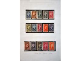 collectie 1873-1966 meest * met veel betere ex. en series w.b. 10a (*), 32a (*), 40 (*) met cert. NVPH 1960, Jubileum 1923 *,