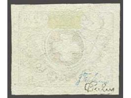 Winterthur 2½ rappen black grey and orange red (Zst. no. 12), very fine signed Fulpius with 1988 Robineau and Emil Rellstab c