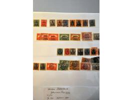 , German Occupation WW II etc. on album leaves and stockpages