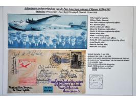 Pan American Airways Clippers, collection of 35 covers from European countries 1939-1945 (including Bohemia and Moravia, Bulg