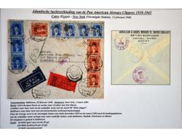 Pan American Airways Clippers, 14 covers 1939-1945 from African countries (including Afrique Equatoriale, MEF Tripoli, Zanzib