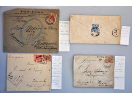 Coat of Arms Issue 1879-1895. Collection of over 80 covers/postal stationery with many better items including single franking