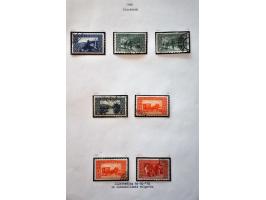 specialized collection 1879-1918 used and * with printings, perforations, cancellations, better stamps and sets etc., nicely 