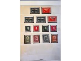 collection 1879-1918 */** with better stamps, sets (a.o. issue 1916 in changed colours), perforations (a.o. Fe. no. 124C in b