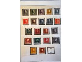 collection 1879-1918 */** with better stamps, sets (a.o. issue 1916 in changed colours), perforations (a.o. Fe. no. 124C in b