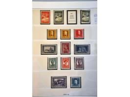 collection 1879-1918 */** with better stamps, sets (a.o. issue 1916 in changed colours), perforations (a.o. Fe. no. 124C in b