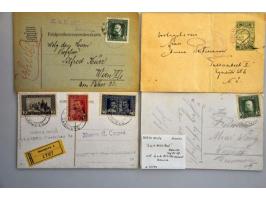 postal stationery, collection unused and used  with better items in album