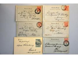 postal stationery, collection unused and used  with better items in album