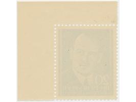 Generalgouvernement 1943, Hans Frank 20 groszy dark olive brown with sheet corner margin, British propaganda forgery made for